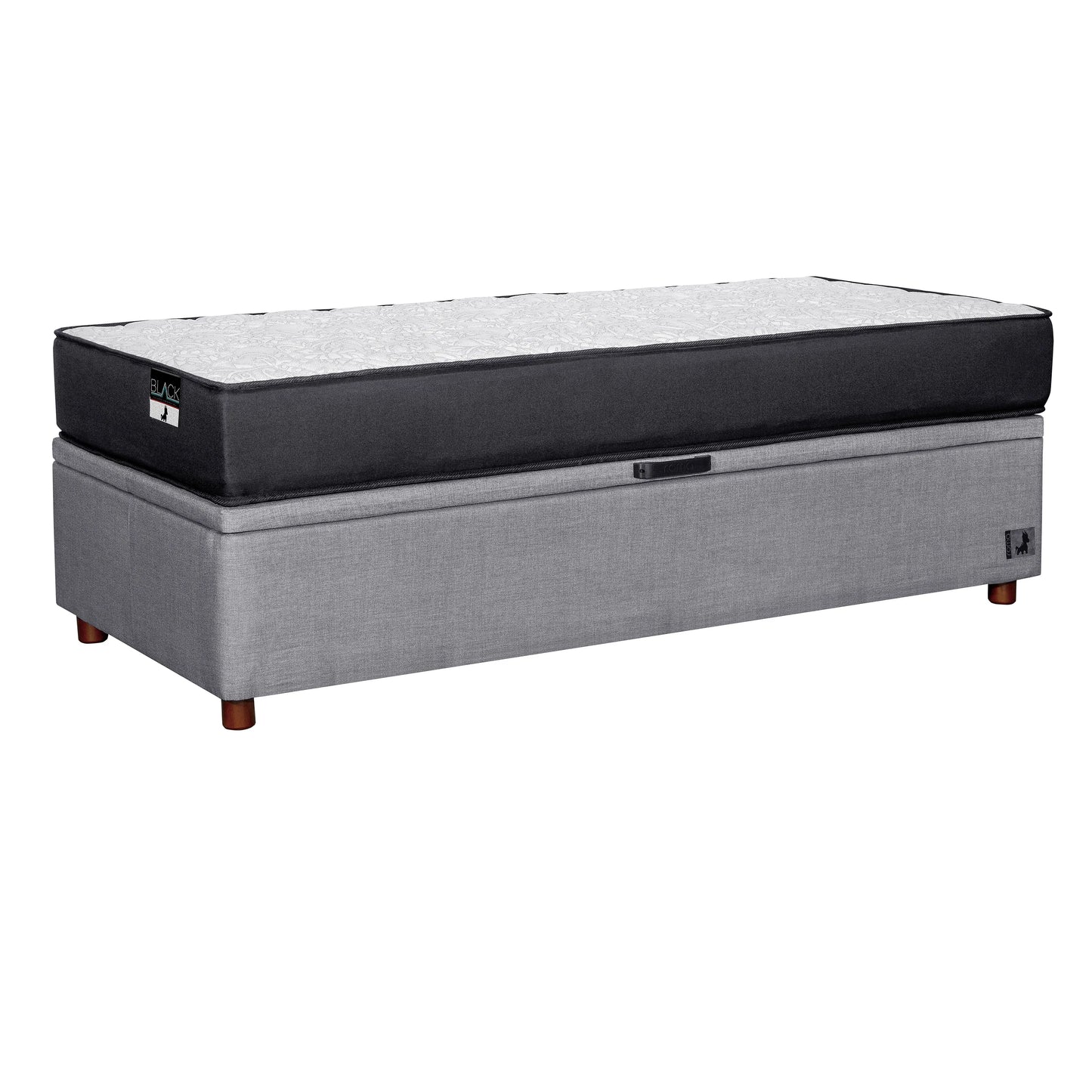 Combo Roma Cama Baúl 1.5P