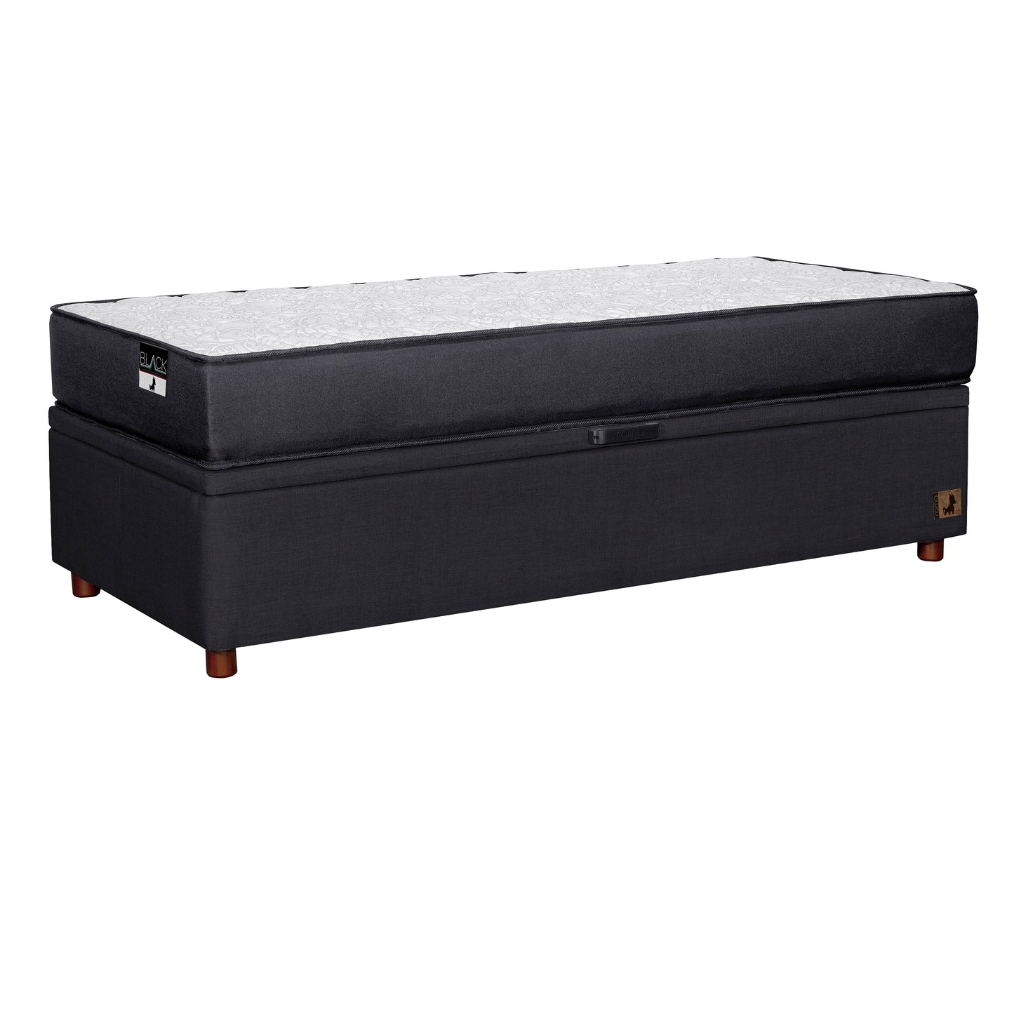 Combo Roma Cama Baúl 1.5P