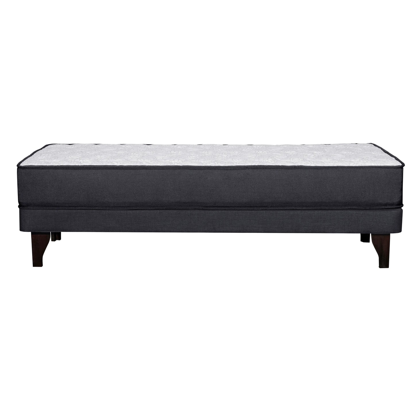 Cama Europea Roma Black 1,5P