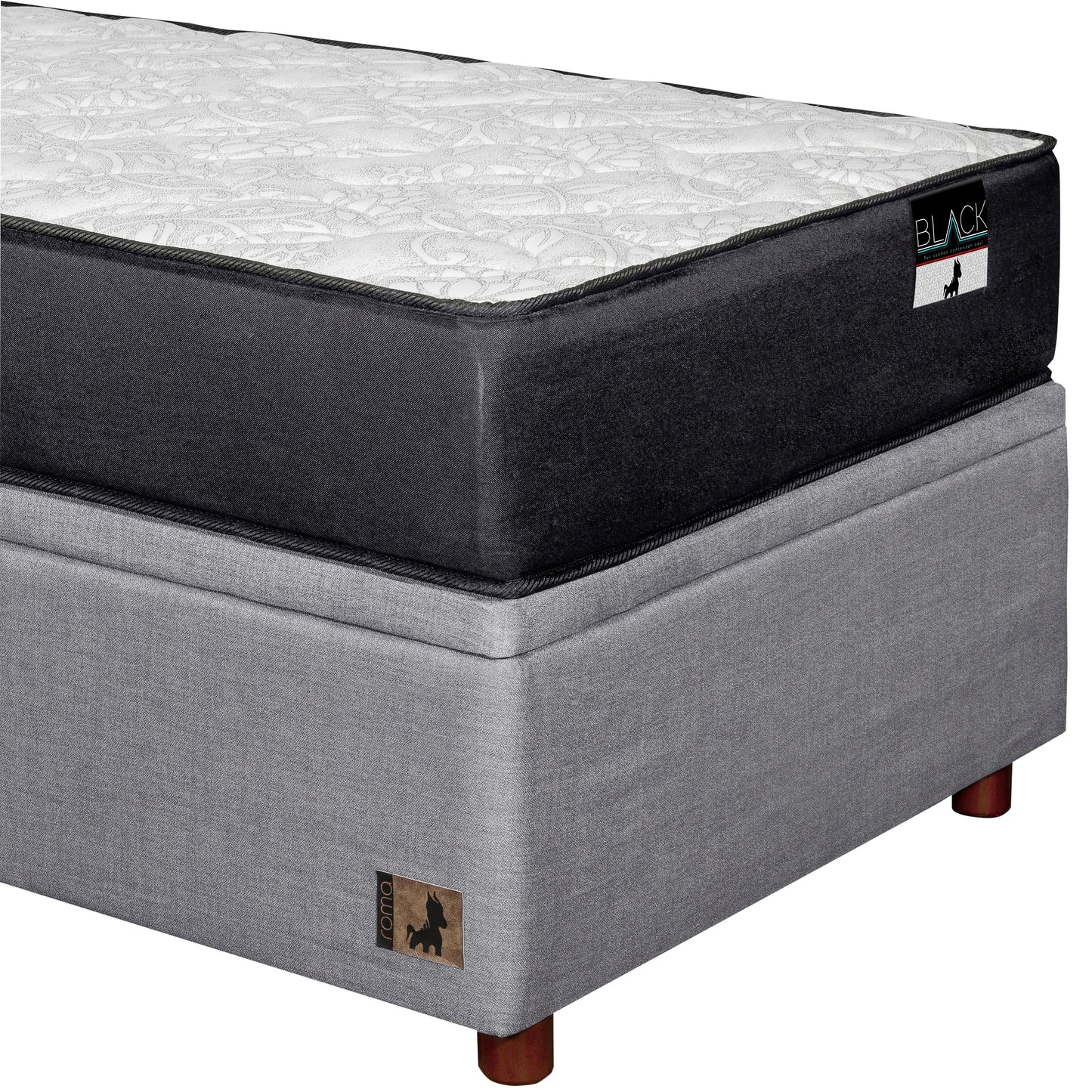Combo Roma Cama Baúl 1.5P