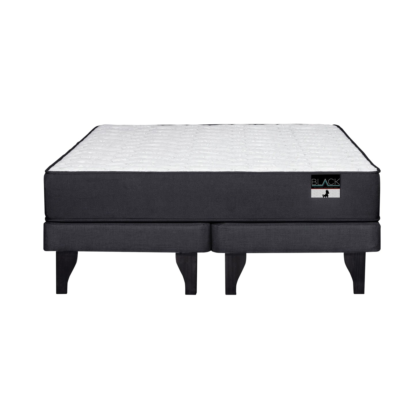 Cama Europea Roma Black King