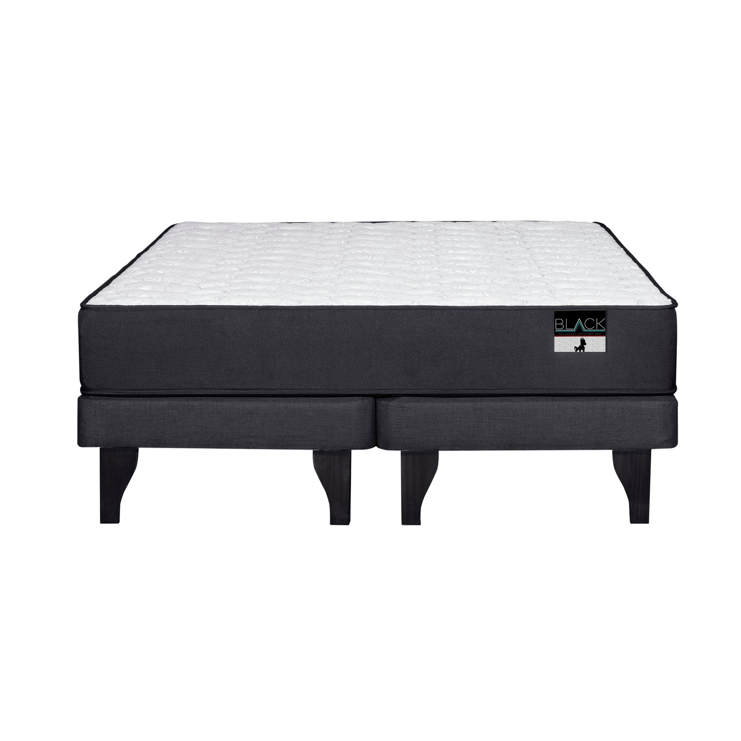 Cama Europea Roma Black 2P