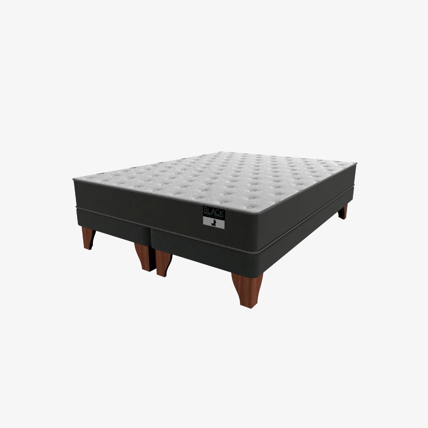 Cama Europea Roma Black King