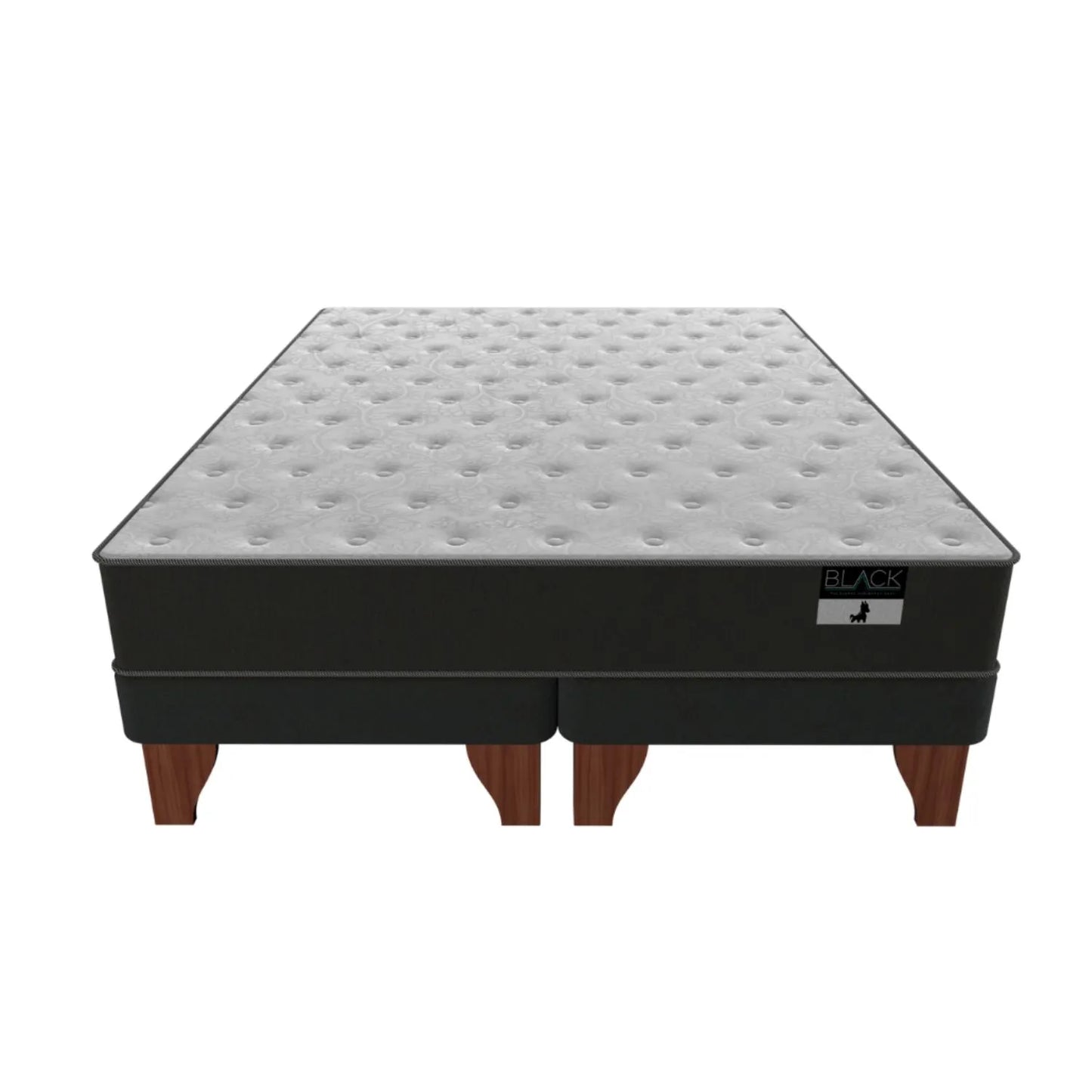 Cama Europea Roma Black King