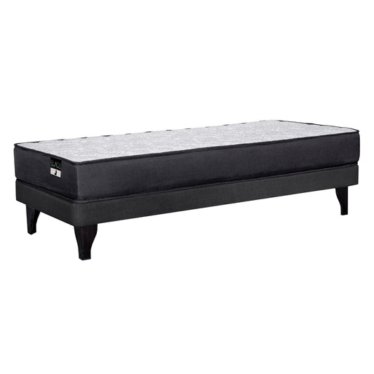 Cama Europea Roma Black 1P