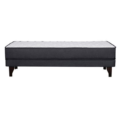 Cama Europea Roma Black 1,5P
