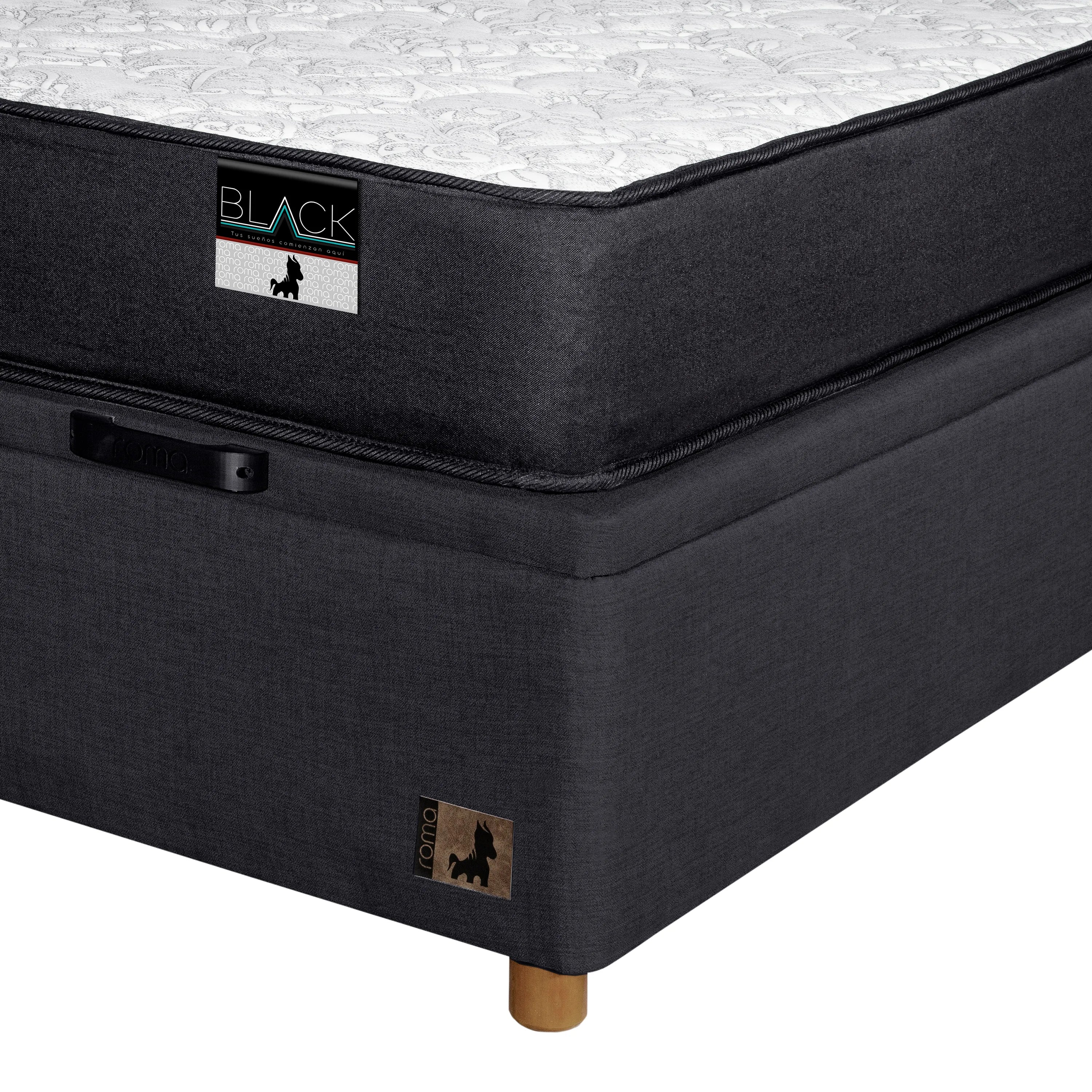 Combo Roma Cama Baúl 2P