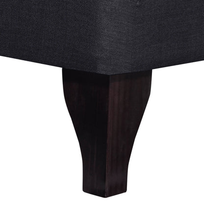 Cama Europea Roma Black King