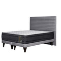 Cama Europea Roma Sauvage 2 Plazas con Respaldo