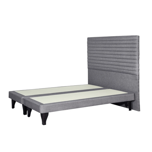 Respaldo + Base Europea Roma Black 2 Plazas