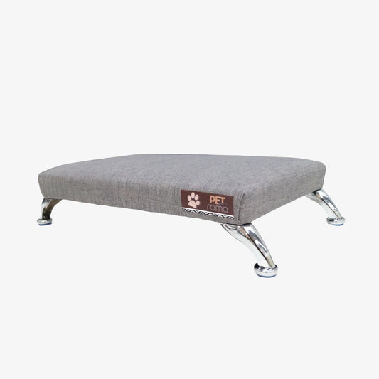 Cama Mascota Roma Lino Gris Medium